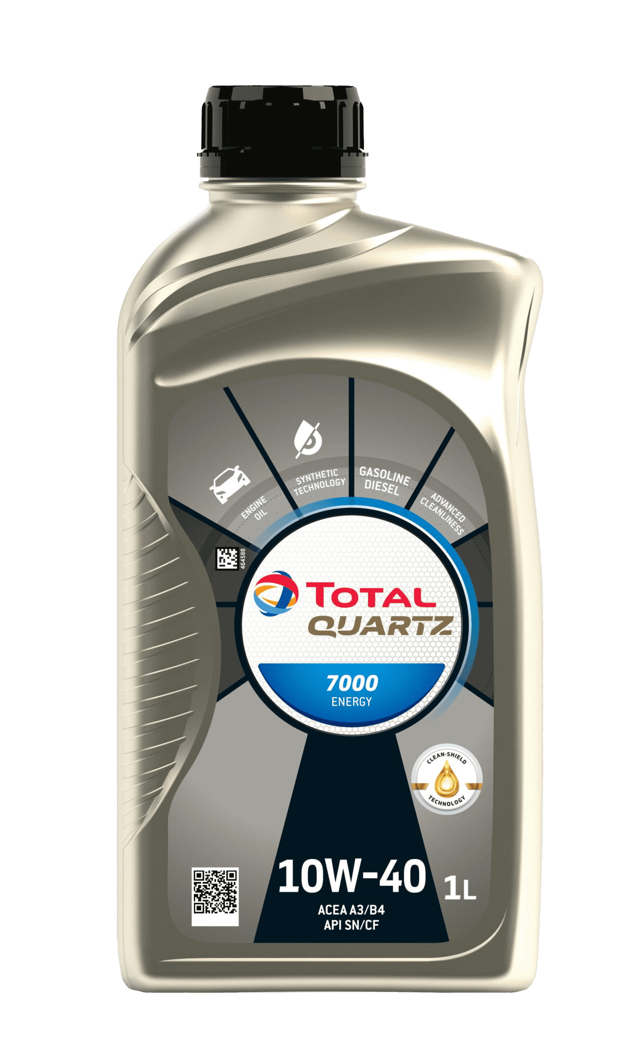 Моторное масло Total QUARTZ 7000 EGY 10W40 (SN), 1л